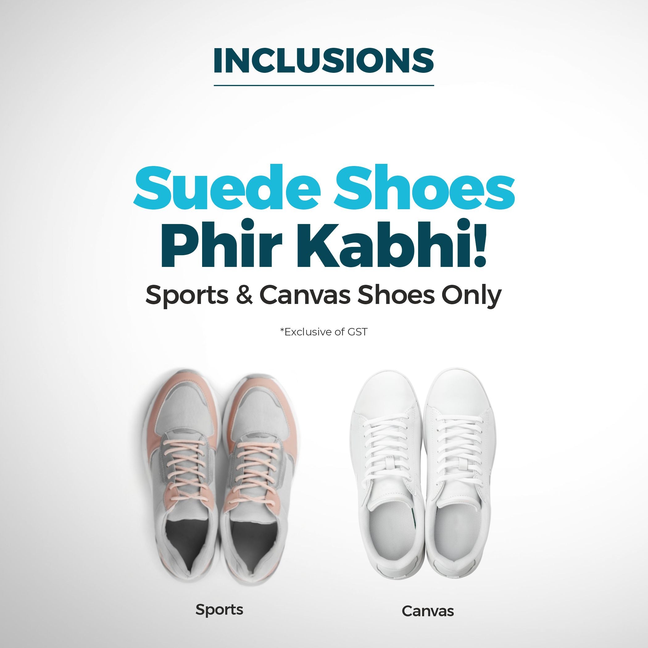 P- 1 pair of shoes clean @ 249